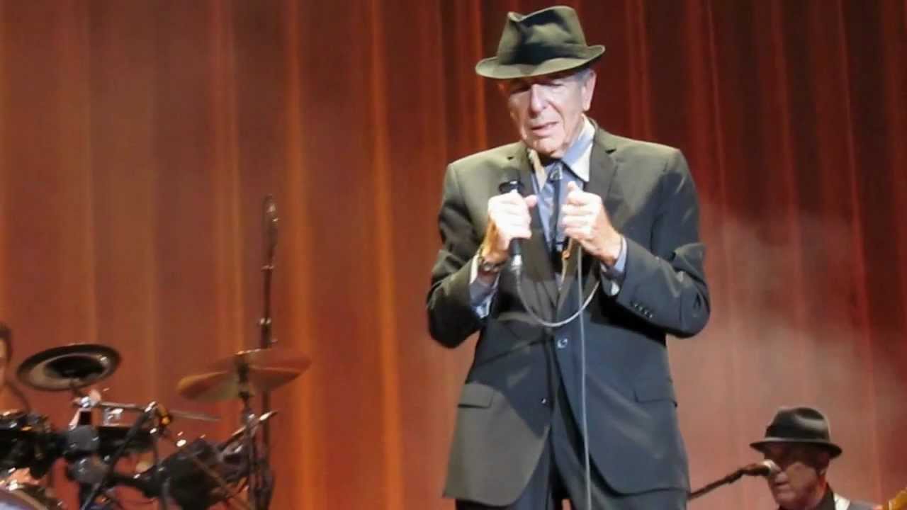 Leonard Cohen - So Long Marianne, live at Wembley Arena, London 2012