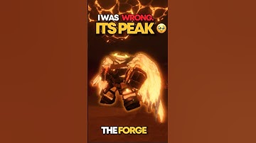 I was wrong. the forge is AMAZING! #roblox #theforge