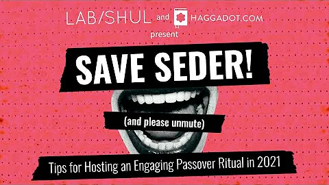 Save Seder! (And Please Unmute): Tips for Hosting ...