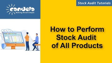 Retail Software: How to Perform Stock Audit of All Products