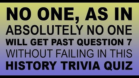 Test Your Knowledge: 10 Challenging Trivia Questions You Can