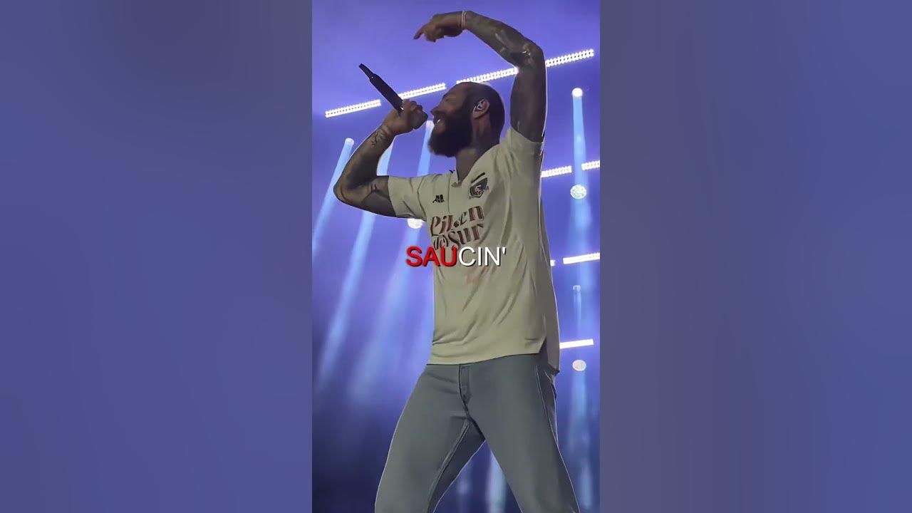 POST MALONE - WHITE IVERSON LIVE 😳🔥