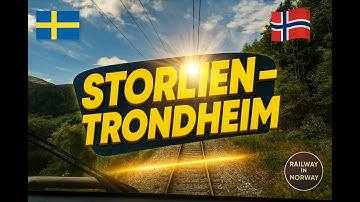 Train 1302 Storlien – Trondheim (September 1, 2025)