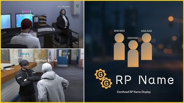 RP Name: Display player name and more!! | FiveM Script [QBCore]