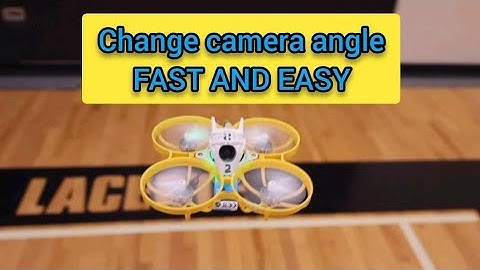 How to change camera angle on betafpv meteor 75 pro whoop drone!