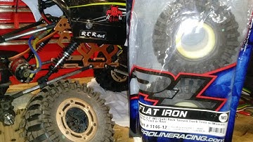Redcat RS10 - Upgrades Part 1 - adding Pro-Line Flat Iron 2.2 tires