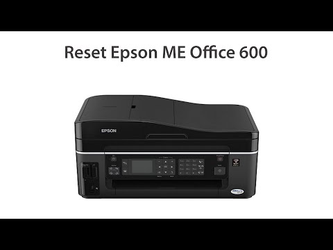 video Reset Epson ME Office 600 Wicreset Key