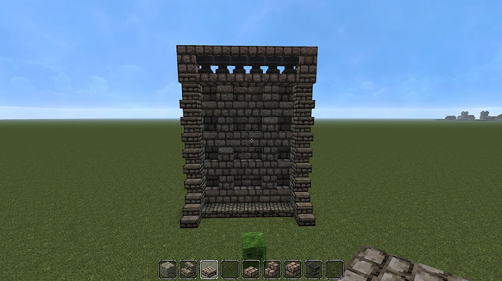 MITTELALTERLICHES MAUERSTÜCK ► MINECRAFT TUTORIAL