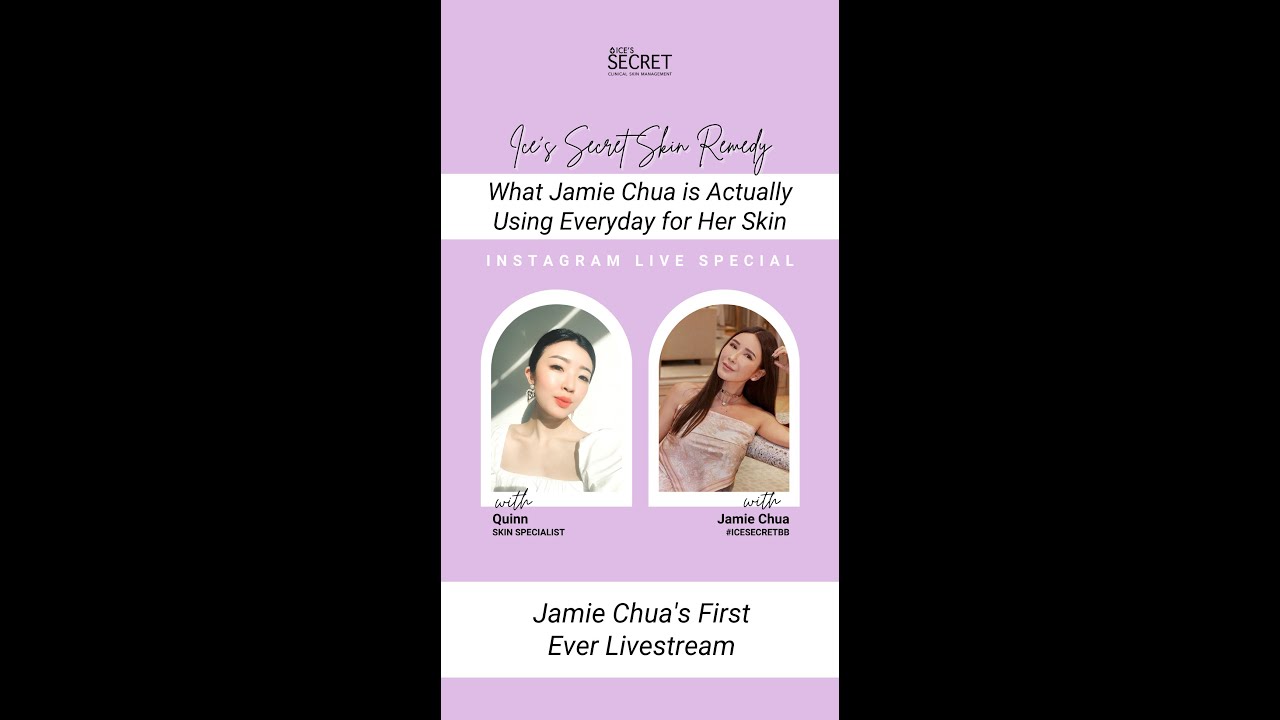 What Jamie Chua Is Actually Using Everyday For Her Skin Youtube