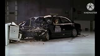 Crash Test 1995-2002 Mazda Millenia / Eunos 800 / Xedos 9 Frontal Offset IIHS