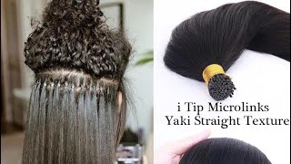 How to make your own Micro link Strands #shorts #hair #haircare #howto #hairstyle #howtoweave
