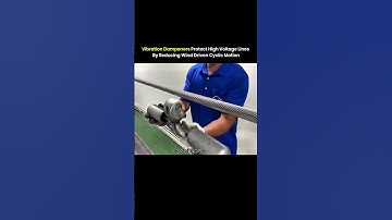 Why High Voltage Lines Need Vibration Dampeners