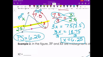 Parallel Line and Proportional Parts