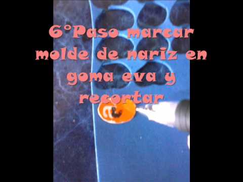 Osito en goma eva youtube