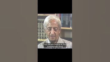 Looking at fear like extraordinary jewel | Krishnamurti #shorts