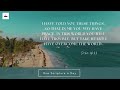 JOHN 16:33 NIV  | One SCRIPTURE a Day W/1SP #youtube  @official1sp