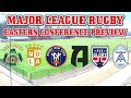 Major League Rugby Eastern Conference Preview 2022