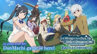 anime game danmachi battle chronicle تختيم لعبة الانمي screenshot 5