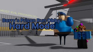 Barry's Prison Run Obby: Hard Mode