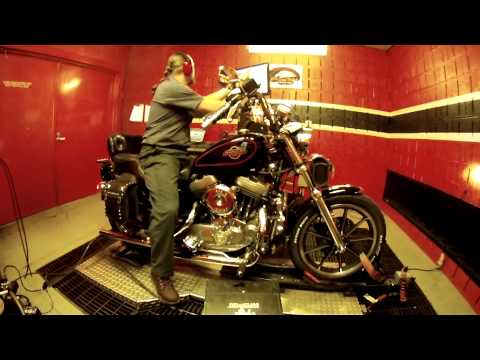 1995 XL1200 Harley Davidson Dyno Run - YouTube