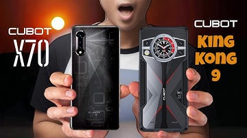 Cubot X70 (VS) Cubot King Kong 9 - (2023), spec, price, battery. | cubot kingkong 9