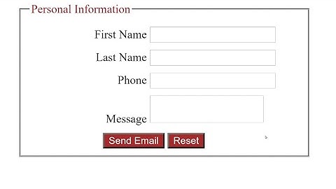How to Create a Form in HTML
