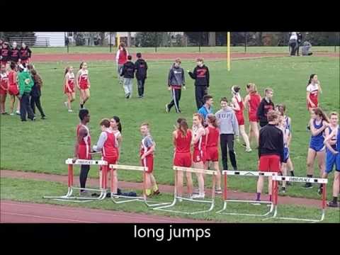 Athena Track and Field Meet 4.26.2017 Indian Crest Middle School