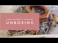 Shop Goodwill Jewelry Unboxing! Lots of Goodies!!!