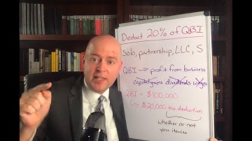 The Qualified Business Income (QBI) Tax Deduction (U.S. Tax)