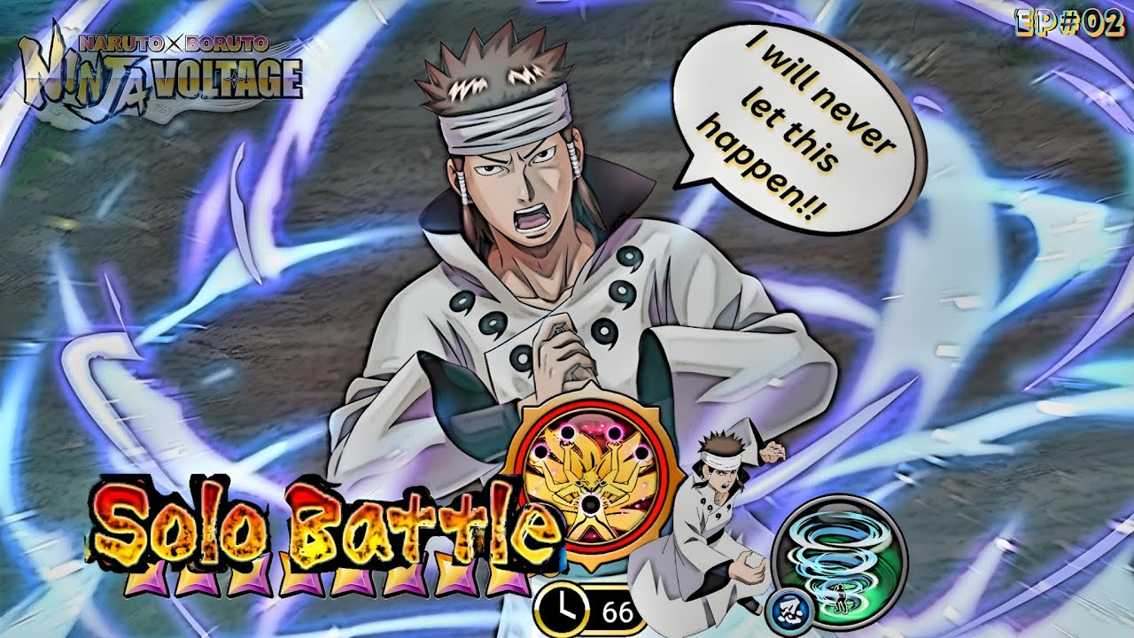 NxB NV: Formation Of Godlike Chakra! | Ashura's Gatecrash With Old EX Ultimate - Solo Attack Mission