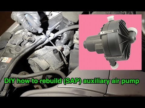 🛠️  How to Rebuild Auxiliary Air Pump for Mercedes | BMW | and Other Brands | P0410 P0492 P1411