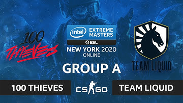 CS:GO - 100 Thieves vs. Team Liquid [Inferno] Map 3 - IEM New York 2020 - Group A - NA