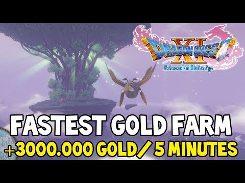Dragon Quest Xi Fastest Way To Farm Gold 300000 Each 5