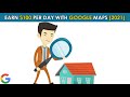 Work From Home Live Earn $100 Per Day With Google Maps (Make Money Online) (2021)