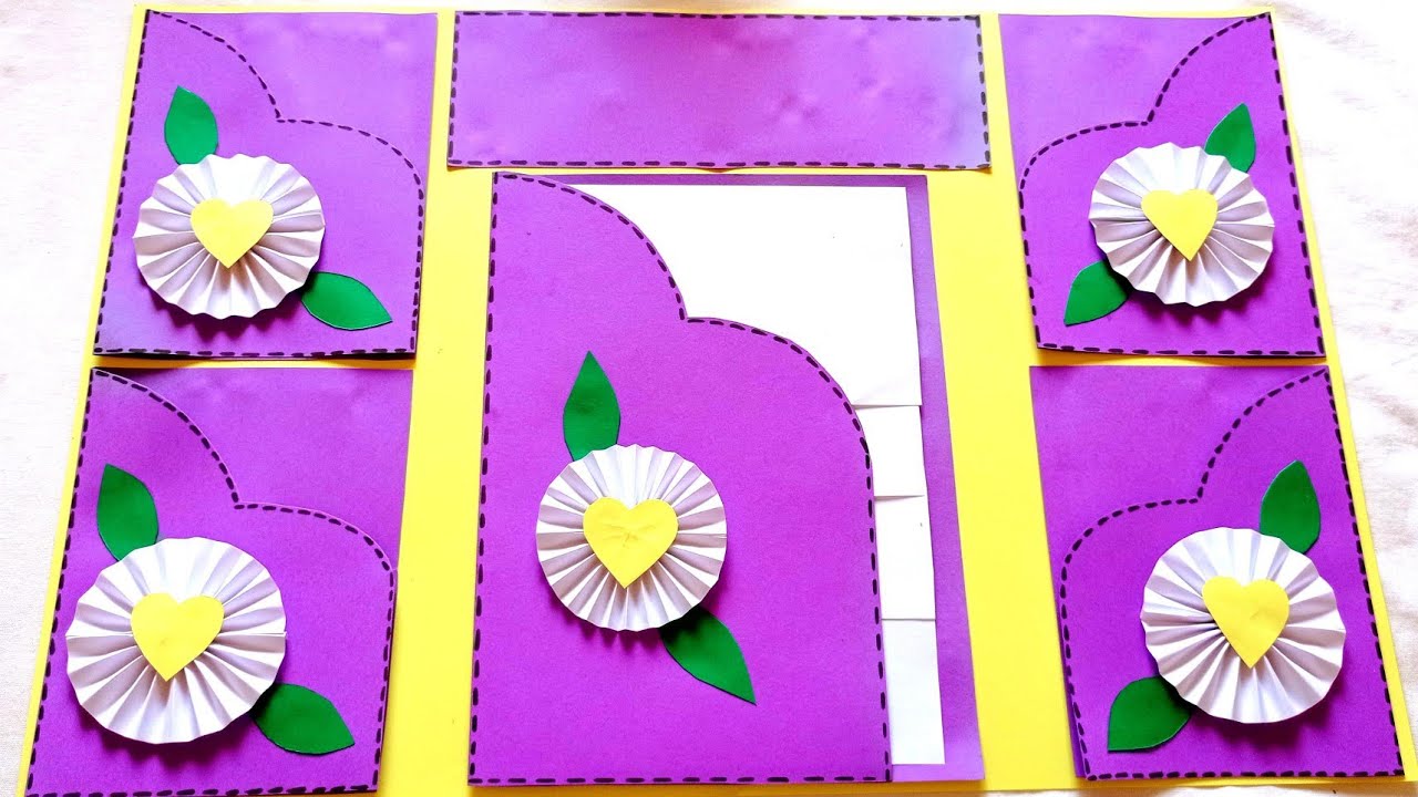 تزيين ملف لإنجاز مشروع مدرسي