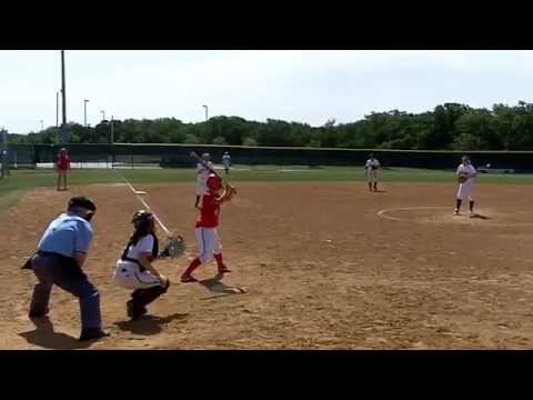 Alyssa Bass 2010 Texas 5A High School Softball Pla...