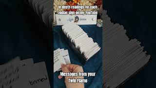 Twin Flame messages ❤️‍🔥 #twinflame twin#tarot #soulmate #tarotreading #lovereading