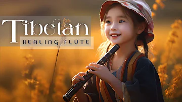 Música Para Calmar La Mente y Dejar De Pensar • Flauta De Curación Tibetana • Eliminar El Estrés