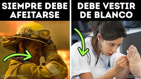 ¿Por qué todos los bomberos llevan bigote?