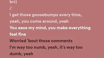 Travis Scott - goosebumps (Lyrics) ft. Kendrick Lamar