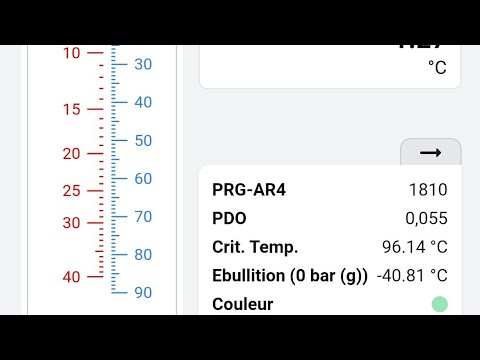 application refrigerant slider pour les frigoriste شرح refrigerant slide chart