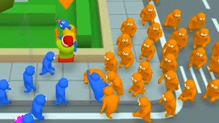 Gangs.io (Crowd City) World Record Map Control: 100.00% #73 screenshot 3