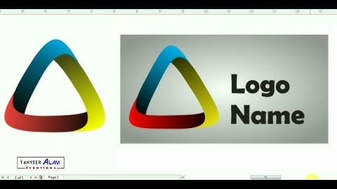 How to Make Logo Design Triangle Shape | Corel Draw Tutorials