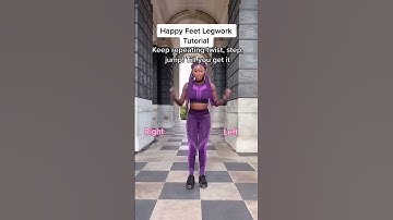 Happy feet / Butterfly legwork Tutorial | How to Happy feet/Butterfly Legwork in 1min