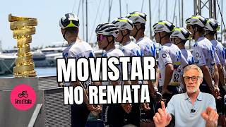 MOVISTAR NO CONSIGUE RECOMPENSA para su GRAN TRABAJO en el GIRO