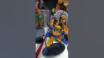 Wolverine Sabretooth X-men Marvel v Capcom Line-up by PCS 1:10 Statue #marvelvscapcom #statue  #xmen