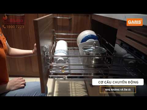Video #1 Tổng hợp phụ kiện tủ bếp mới nhất 2021 từ Garis - youtube