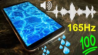 Keluarkan air dari soundbar 165Hz (4K) 📱