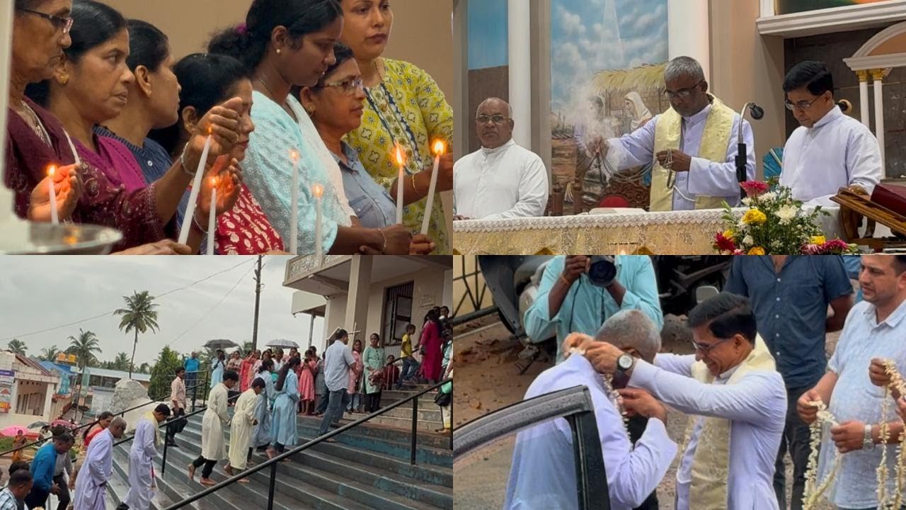 Welcoming Our New Parish Priest of Bajal | Rev.Fr.Leo William Lobo