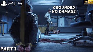 The Last of Us 2 Remastered PS5 Aggressive Gameplay - Seattle Day 1 ( GROUNDED / NO DAMAGE )